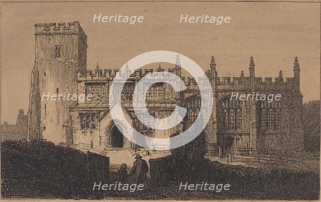 North Marston Church, 1909. Creator: Frederick Landseer Maur Griggs.