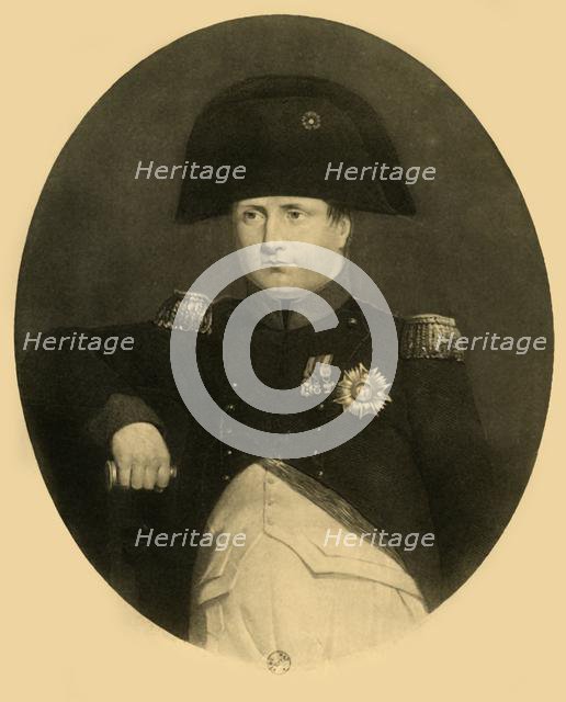 Napoleon on board the 'Bellerophon', July 1815, (1921). Creator: Unknown.