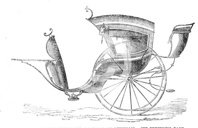 The International Exhibition: patent viceroy hansom cab by Evans, of Liverpool, 1862. Creator: Unknown.