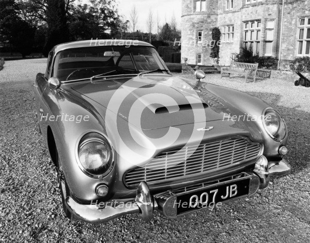 James Bond's Aston Martin DB5, used in the film Goldfinger, (c1964?). Artist: Unknown
