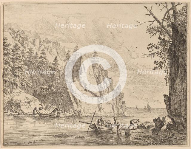 View of the River Rhine. Creator: Jan van Aken.