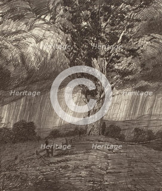 Storm, 1923. Creator: Bolton Coit Brown.