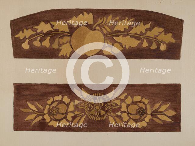 Hitchcock Chair, c. 1940. Creator: Genevieve Sherlock.