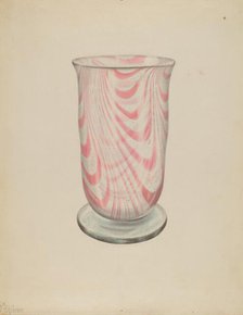 Vase, c. 1940. Creator: Alvin Shiren.