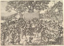 Peasant Wedding, 1560. Creator: Peeter van der Borcht.