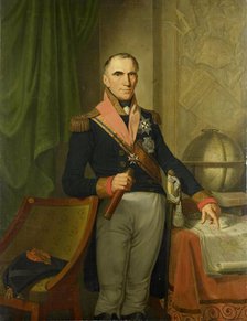 Jonkheer Theodorus Frederik van Capellen (1762-1824), Vice Admiral, 1817. Creator: Cornelis van Cuylenburg.