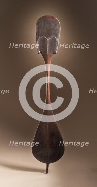 Dance Paddle (rapa) (image 2 of 2), c.1800. Creator: Unknown.