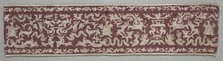 Embroidered Strip, 1500s. Creator: Unknown.