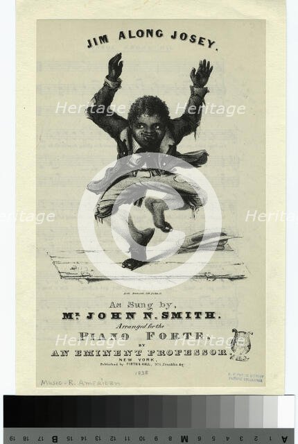 Jim along Josey, 1838. Creator: George Endicott.