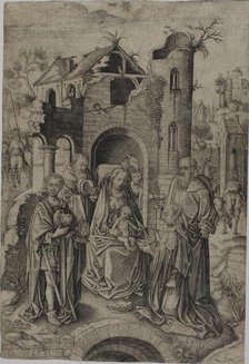 The Adoration of the Magi, n.d. Creator: Master IAM of Zwolle.