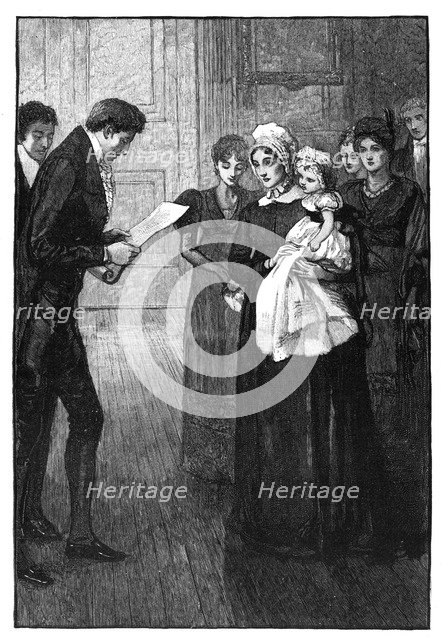 Death of the Duke of Kent, father of Queen Victoria, 1820, (1900). Artist: Unknown