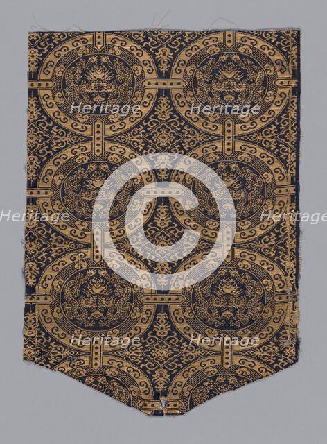 Fragment, Japan, 18th century, late Edo period (1789-1868)/ Meiji period (1868-1912). Creator: Unknown.