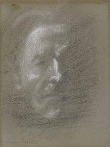 Self-Portrait. Creator: Carrière, Eugène (1849-1906).