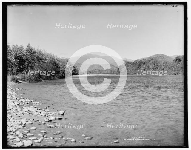 Mt. Washington from the Saco, North Conway, c1900. Creator: Unknown.
