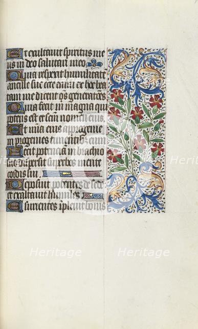 Book of Hours (Use of Rouen): fol. 74r, c. 1470. Creator: Master of the Geneva Latini (French, active Rouen, 1460-80).