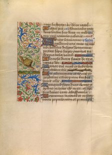 Decorated Text Page; Katherine Hours, about 1480-1485. Creator: Unknown.