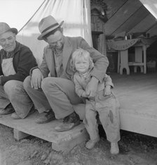 FSA migratory labor camp, Brawley, California, 1939. Creator: Dorothea Lange.