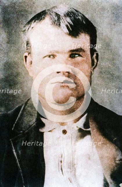 Butch Cassidy, American outlaw, 1894-1896 (1954). Creator: Unknown.