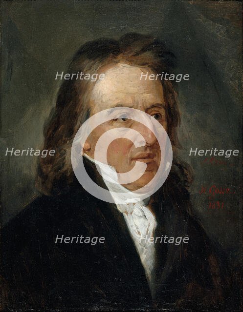 Portrait of François-Antoine de Boissy d'Anglas (1756-1826) , 1831. Creator: Gosse, Nicolas-Louis-François (1787-1878).