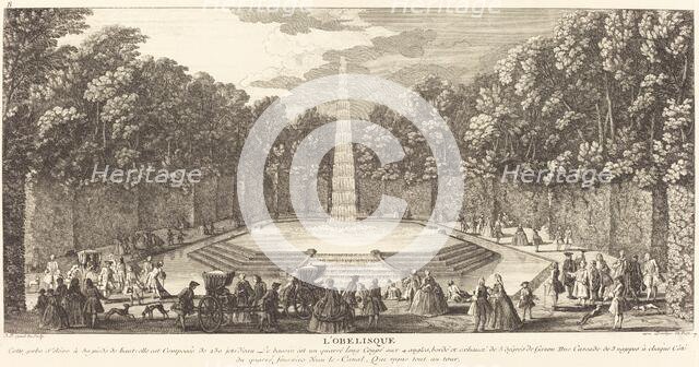 L'Obelisque. The Obelisk. Creator: Jacques Rigaud.