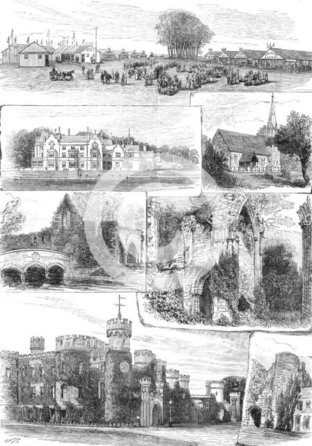 The Bath and West of England Agricultural Show at Tunbridge Wells, 1881. Creator: Unknown.