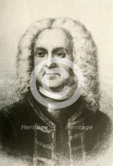 'Portrait of Patrick Gordon, Colonial Governor', c1690, (1937). Creator: Unknown.