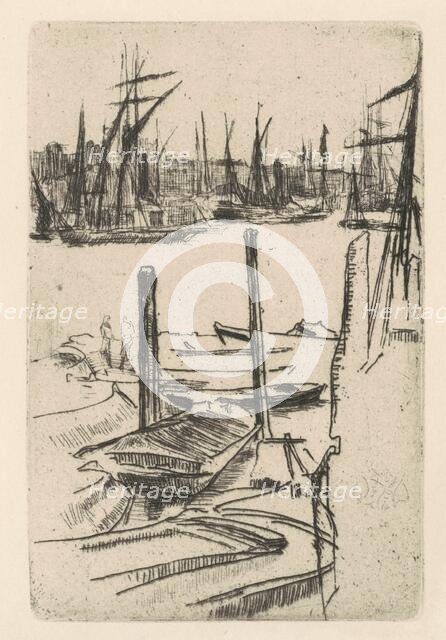 The Tiny Pool, 1876/1878. Creator: James Abbott McNeill Whistler.