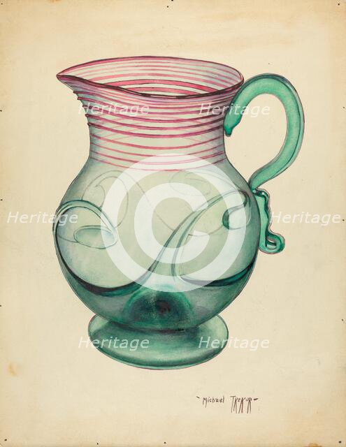 Pitcher, 1935/1942. Creator: Michael Trekur.