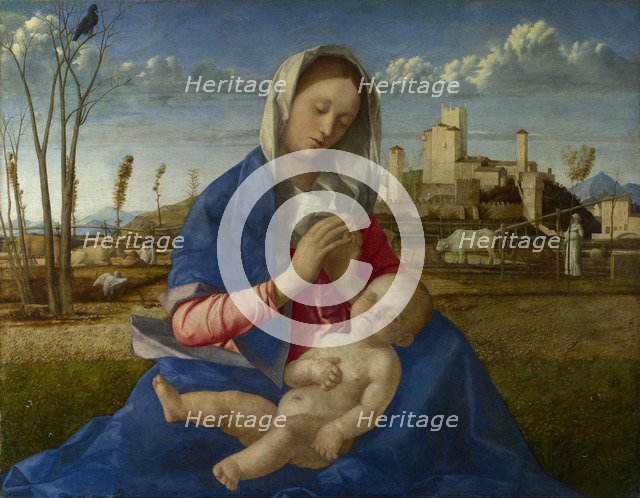 Madonna of the Meadow, c. 1500. Artist: Bellini, Giovanni (1430-1516)