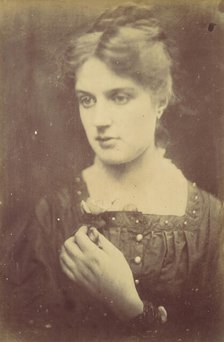 Marie Spartali, 1868. Creator: Julia Margaret Cameron.