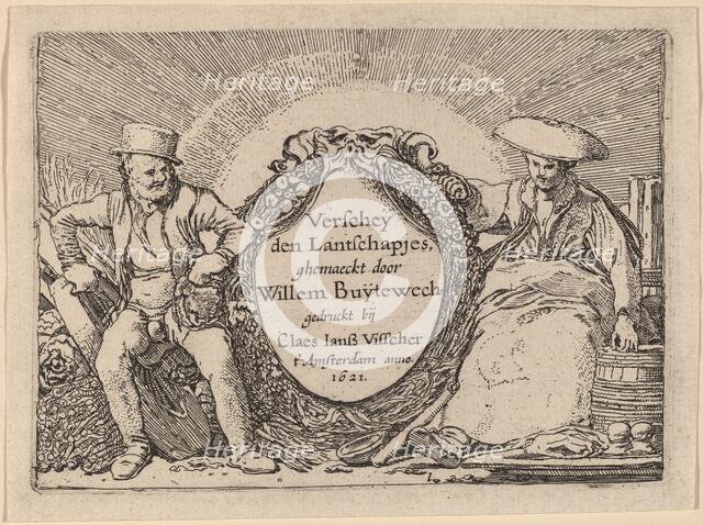 Title Plate, 1621. Creator: Willem Pietersz. Buytewech.
