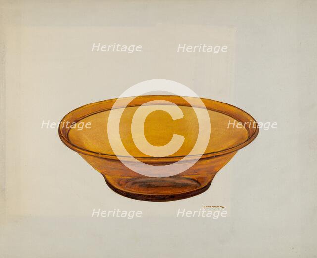 Amber Pan, c. 1941. Creator: Chris Makrenos.