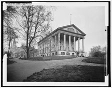 The Capitol, Richmond, Va., c1901. Creator: William H. Jackson.