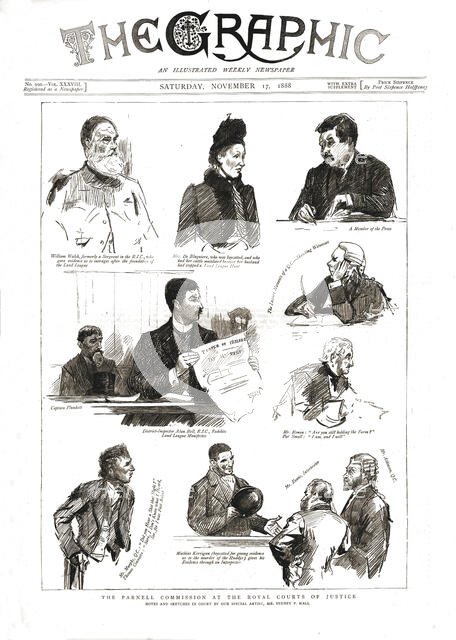 ''The Graphic, Front Cover Saturday November 17. 1888', 1888. Creator: Unknown.