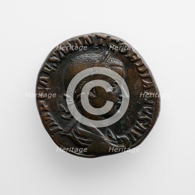 Sestertius of Gordian III, A.D. 238-244. Creator: Unknown.