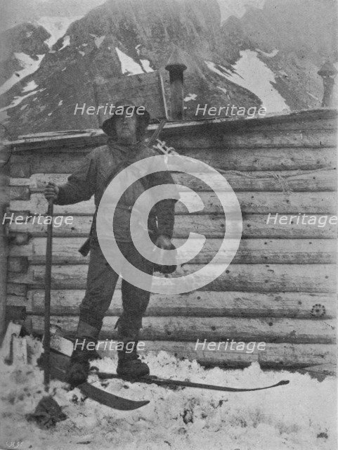 'Nansen at Cafe Flora', c1893-1896, (1897). Artist: Mr Jackson.