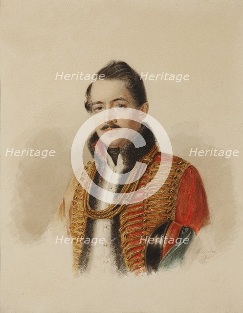 Dmitri Vasilyevich Meshcherinov (1818-1855), 1838.