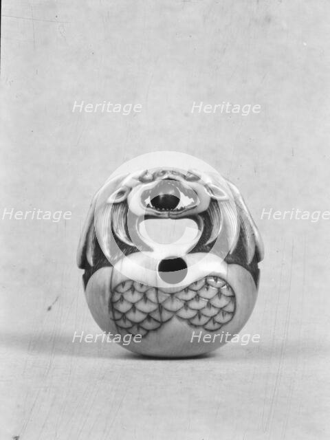 Art object that belonged to Arnold Genthe, between 1896 and 1942. Creator: Arnold Genthe.