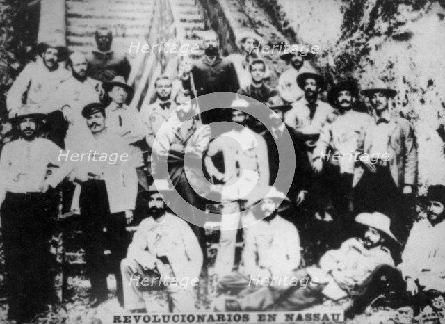 Cuban revolutionaries in Nassau, (1895), 1920s. Artist: Unknown