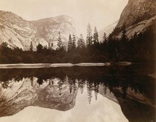 Mirror Lake, Valley of the Yosemite, 1872. Creator: Eadweard J Muybridge.