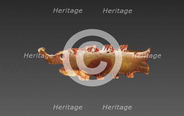 Fish with Curved Snout, 12th-10th Century BC. Creator: Unknown.