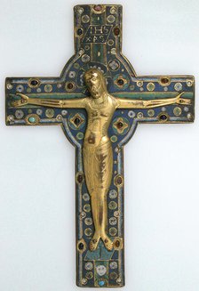 Crucifix, French, mid-13th century. Creator: Unknown.