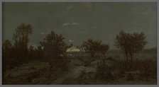La campagne au lever du jour, 1859. Creator: Theodore Rousseau.