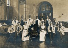 Charing Cross Hospital: a group portrait of senior hospital staff, 1906. Creator: Unknown.