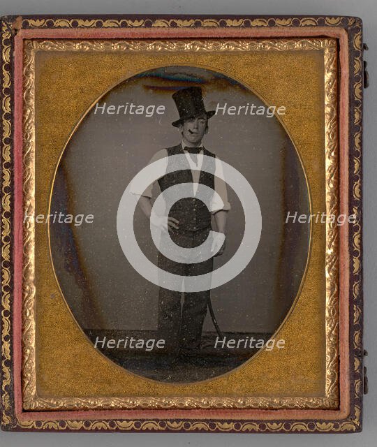 Untitled (Portrait of a Man), 1855. Creator: Unknown.