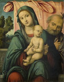 The Holy Family, 1490-1510. Creator: Lorenzo Costa.