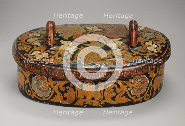 Covered Bowl, c1830. Creator: Unknown.