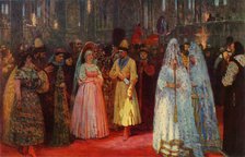 'Choosing the Tsar's Bride', 1884, (1965).  Creator: Il'ya Repin.