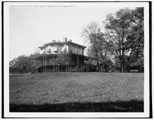Lemon Hill, country house of Robert Morris [sic], Fairmount Park, Philadelphia, c1890-1901. Creator: Unknown.