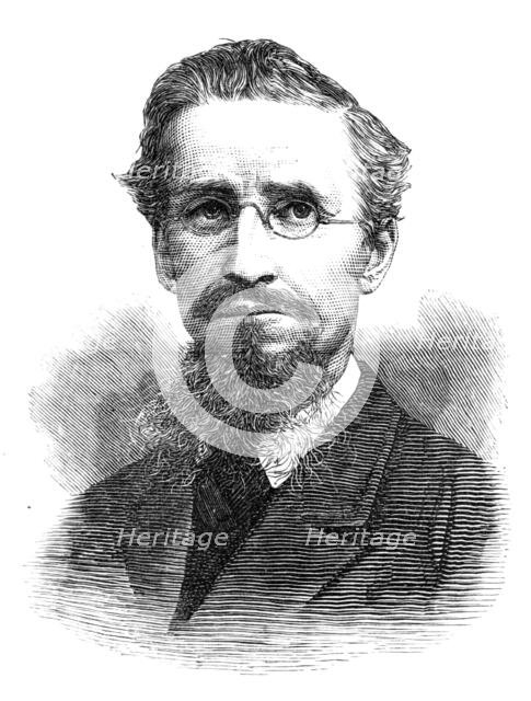 The Rev. George A. Shaw, late missionary at Tamatave, Madagascar, 1883. Creator: Unknown.